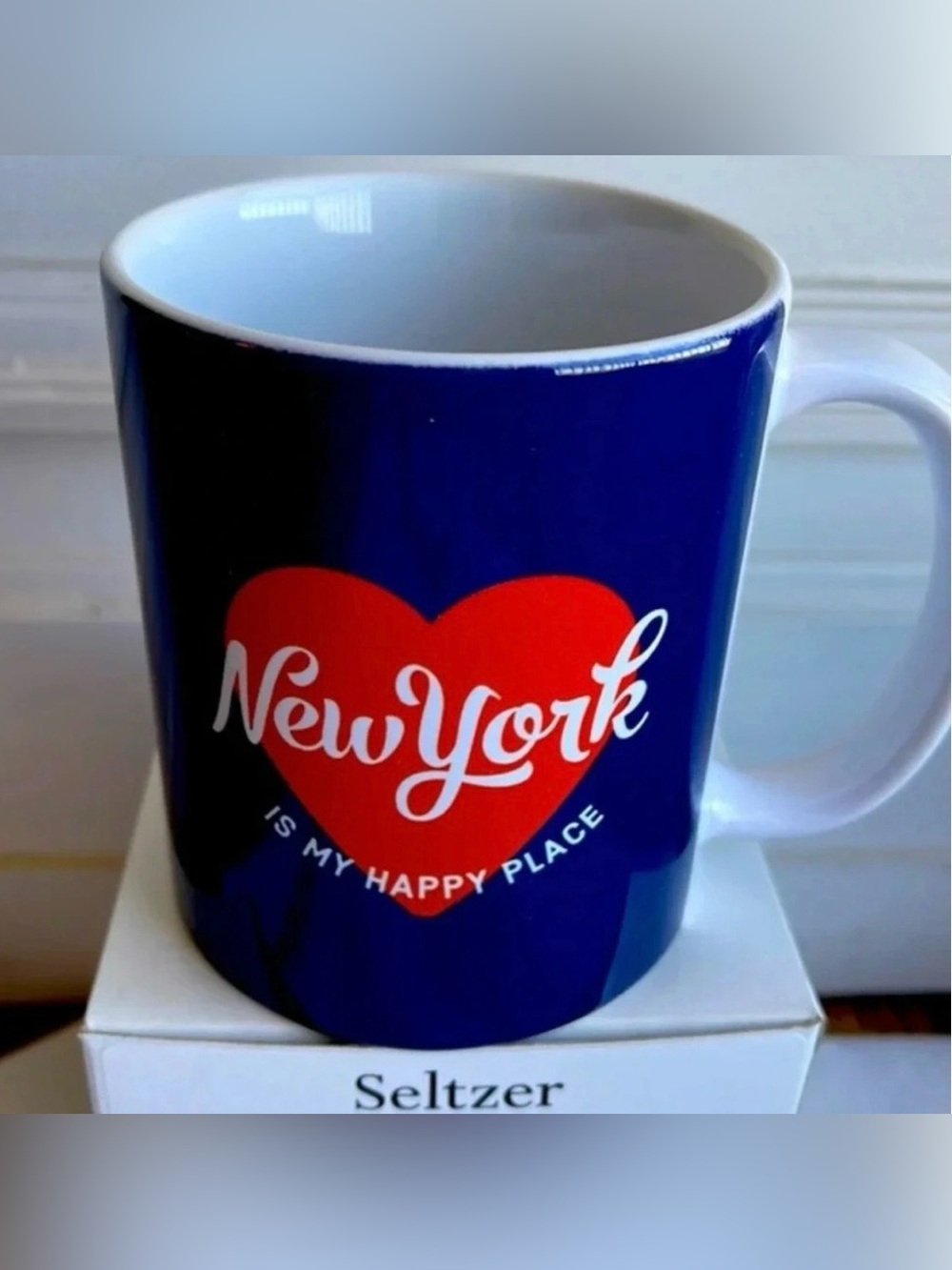 New York is My Happy Place Mug New in Box